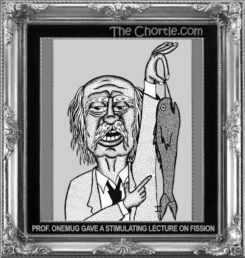 Prof. Onemug gave a stimulating talk of fission.