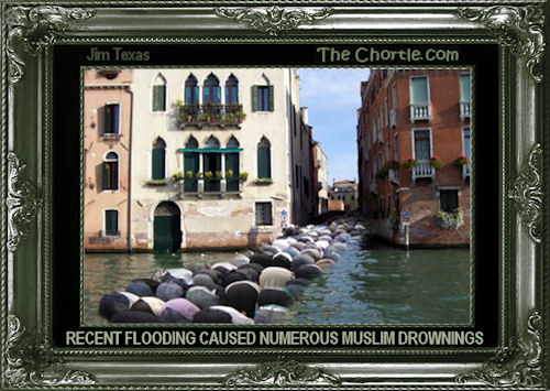 Recent flooding caused numerous Muslim drownings