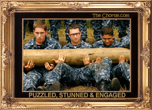 Puzzled, stunned & engaged
