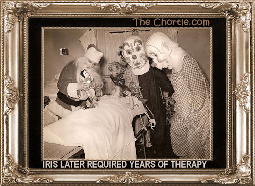 Iris later required years of therapy