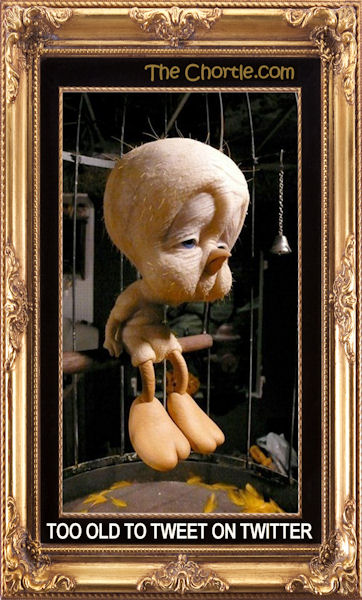 To old to tweet on twitter