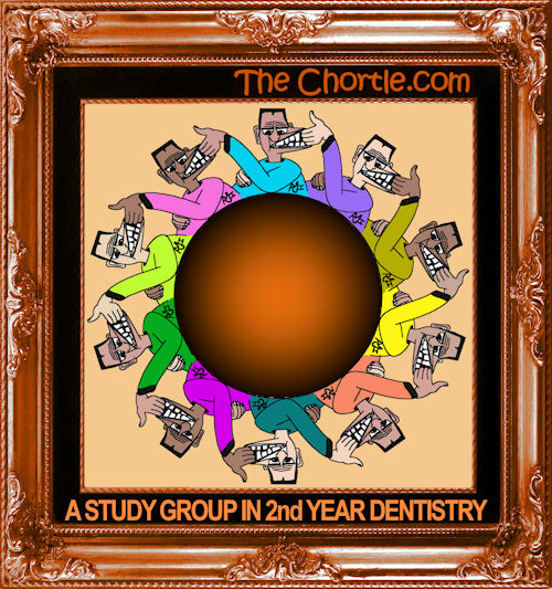 A study group in 2nd year dentistry