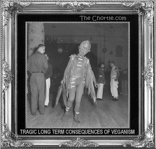 Tragic long term consequences of veganism.