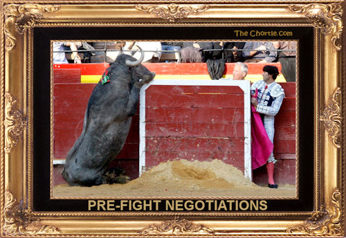 Pre-fight negotiations