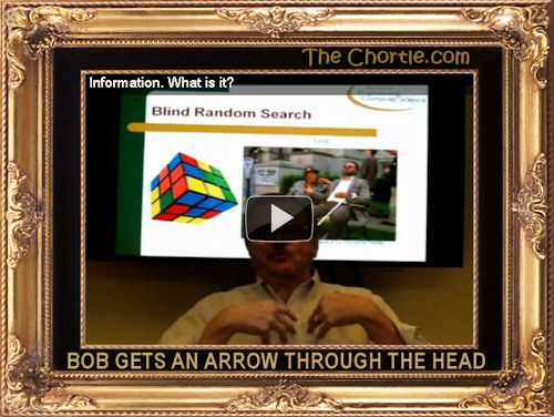 Bob gets an arrow through the head