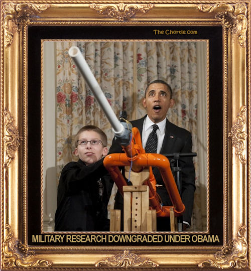 Military research downgraded under Obama