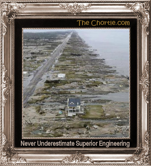 Never underestimate superior engineering
