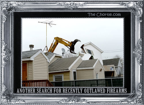 Another search for recently outlawed firearms