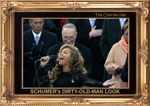 Schumer's dirty-old-man look