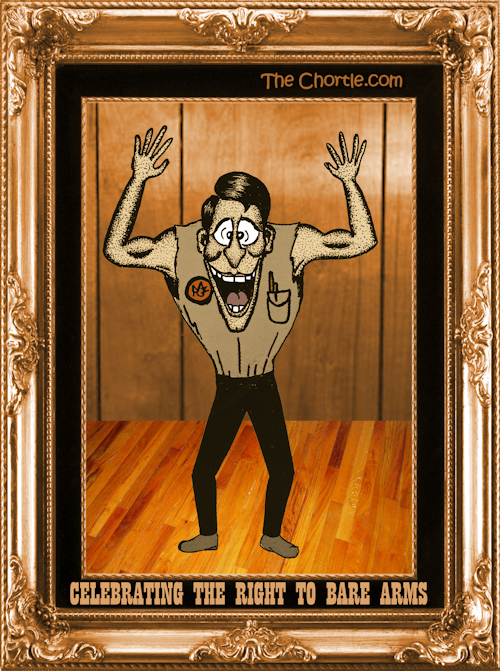 Celebrating the right to bare arms