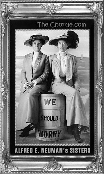 Alfred E. Neuman's sisters