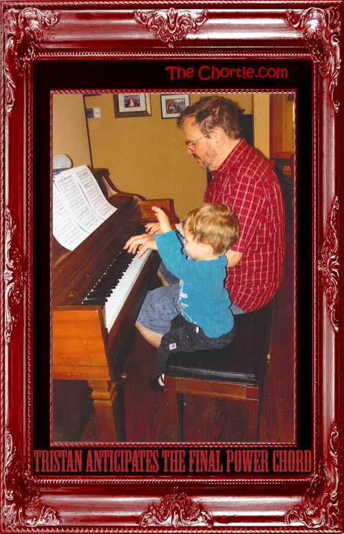 Tristan anticipate the final power chord