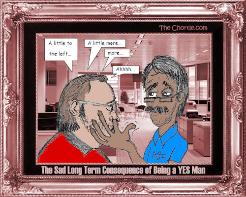 The sad long term consequences of being a YES man