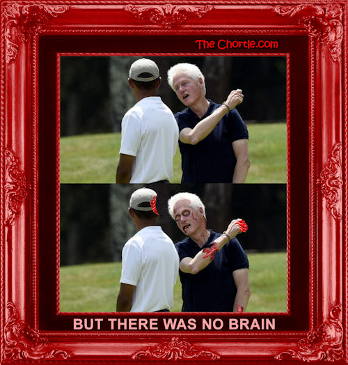 But there was no brain