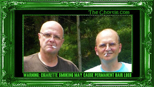 WARNING: CIGARETTE SMOKING MAY CAUSE PERMANENT HAIR LOSS