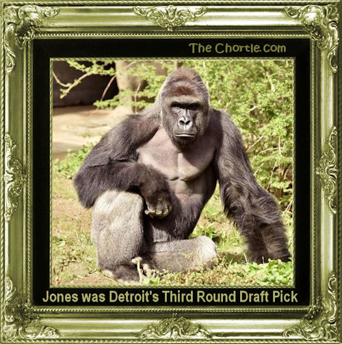 Jones was Detroit's third-round draft pick