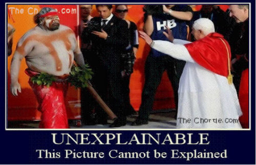 Unexplainable: this picture cannot be explained