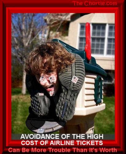 Avoidance of the high cost of airline tickets can be more trouble than it's worth.