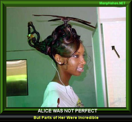 Alice was not perfect, but parts of here were incredible.