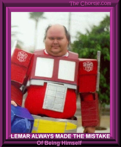 Lemar always made the mistake of being himself