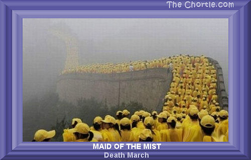 Maid of the Mist death march