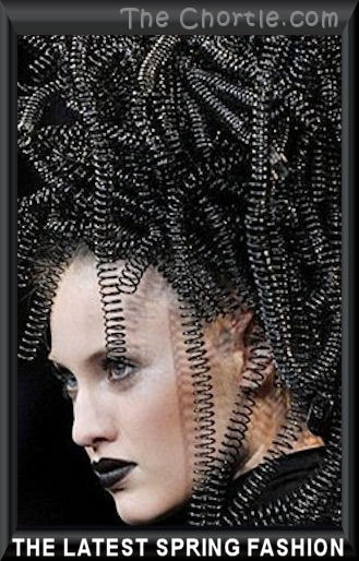 The latest spring fashion.