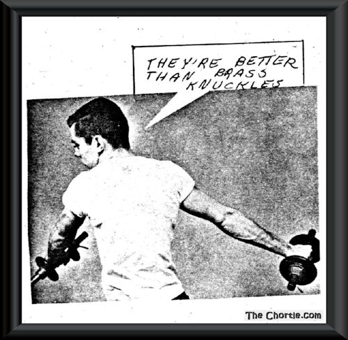 They're better than brass knuckles