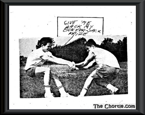 Give me back my Cracker Jack prize!