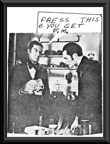 Press this and you get F.M.