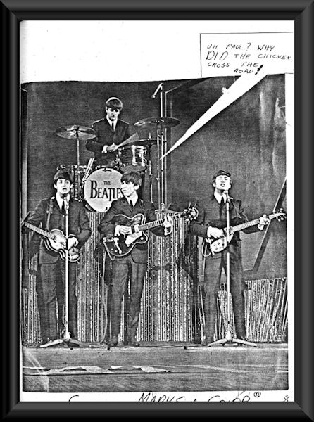 Uh, Paul. Why did the chicken cross the road?