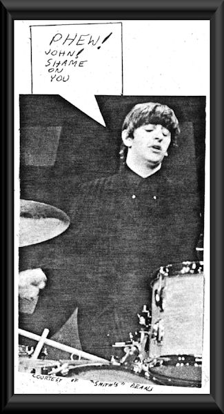 Phew! John! Shame on you. (Coutest of "Smith's" beans)