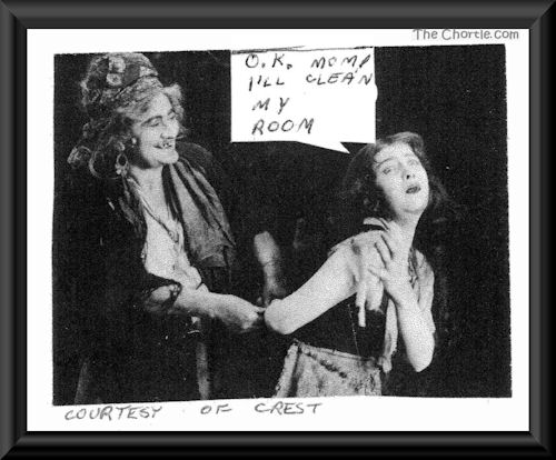 OK Mom! I'll clean my room.