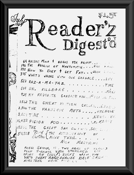 Reader'z Digest'd