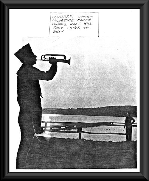 Slurrrp. Ummmmm. Licorence mouth pieces. Waht will they think of next?