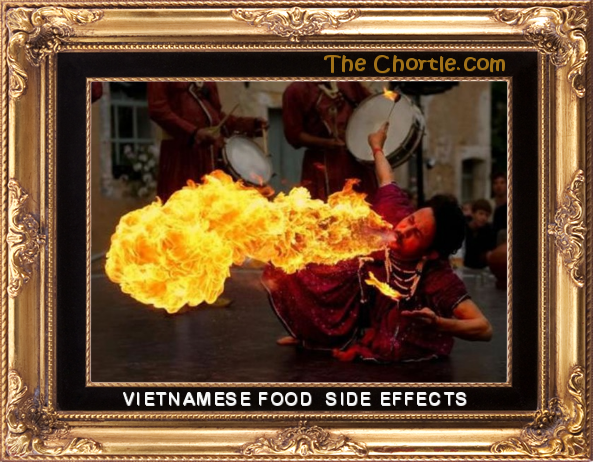 Vietnamese food side effects.
