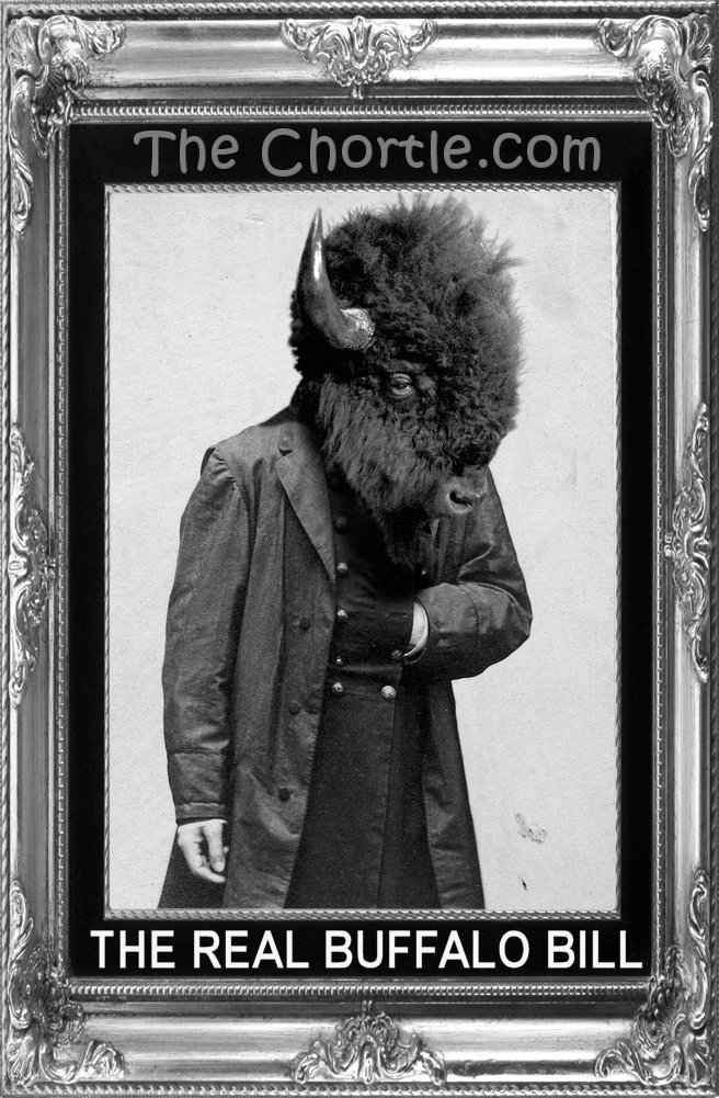 The real Buffalo Bill.