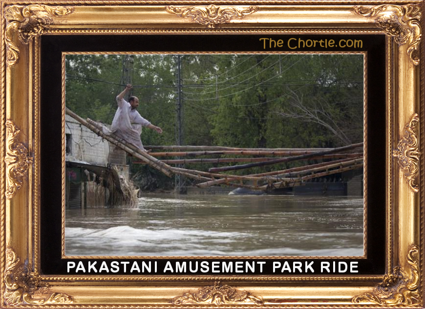 Pakastani amusement park ride.