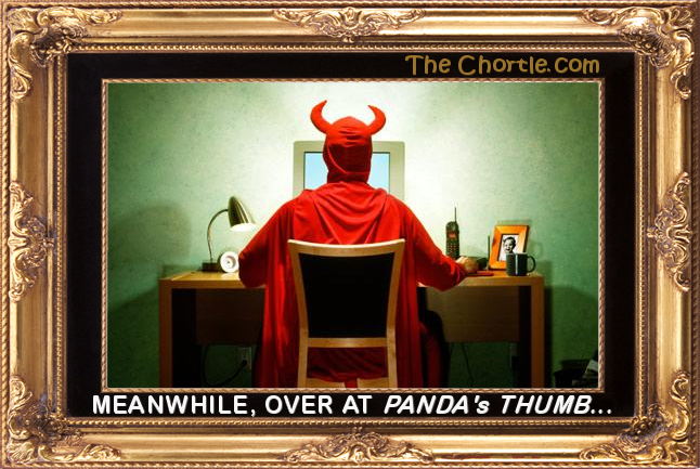 Meanwhile, over at Panda's Thumb...