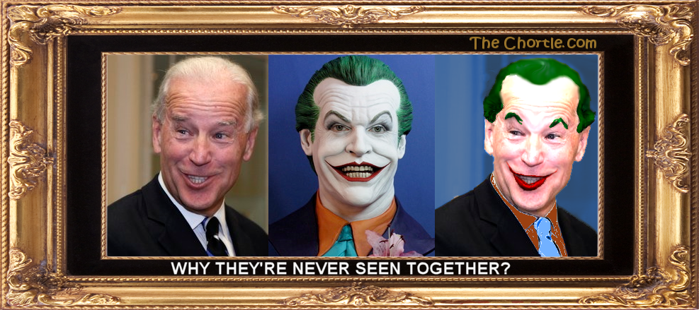 Why they're never seen together?