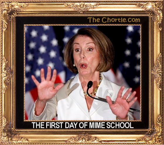 The first day of mime school