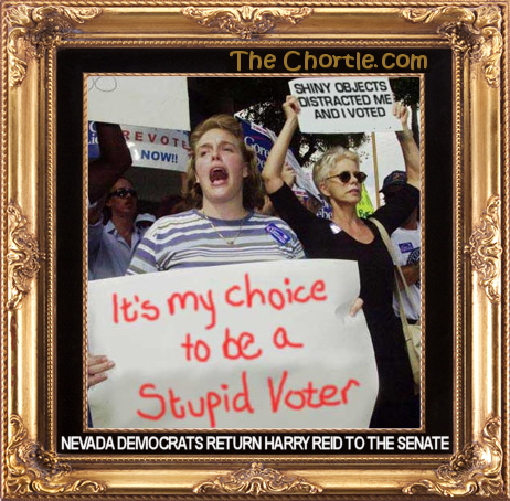 Nevada Democrats return Harry Reid to the senate.