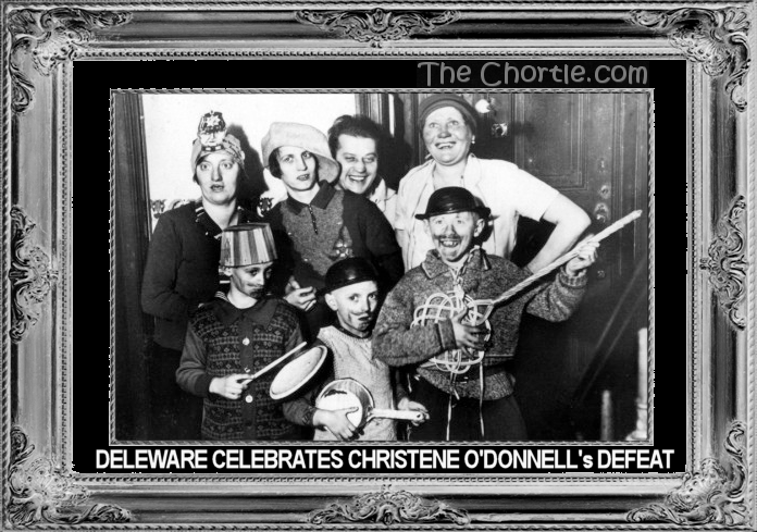 Delaware celebrates Christene O'Donnell's defeat