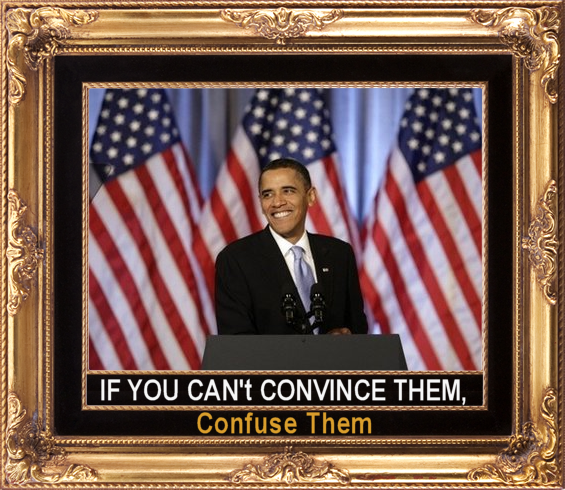 If you can't convince them, confuse them