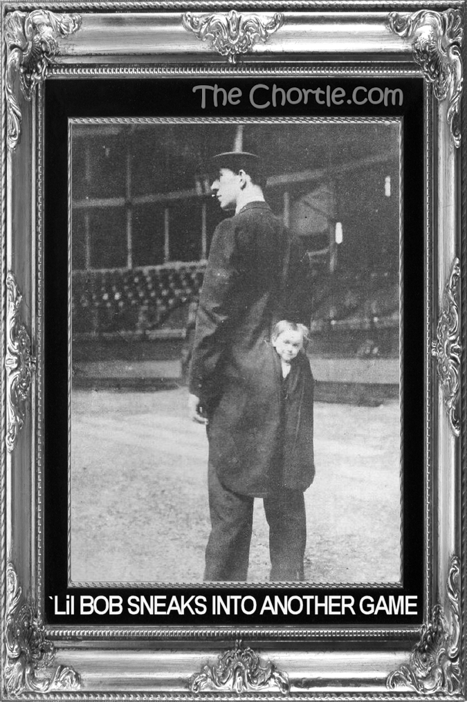 `Lil Bob sneaks into another game