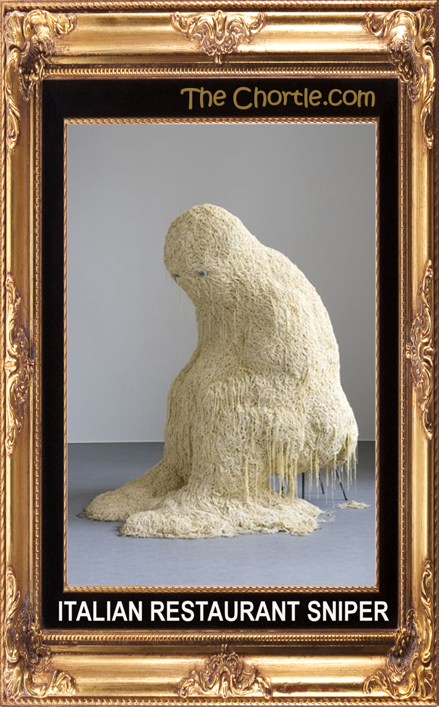 Italian restaurant sniper