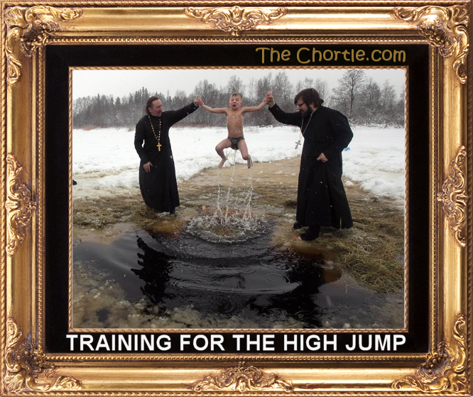 Training for the high jump