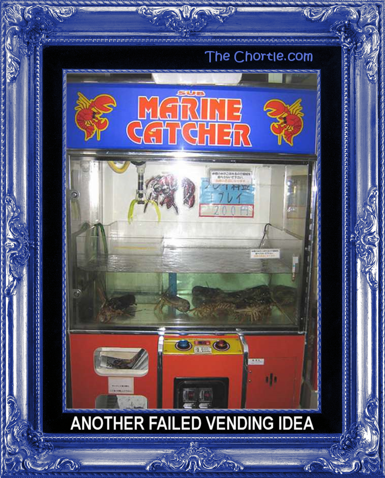 Another failed vending idea