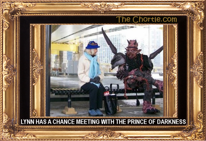 Lynn has a chance meeting with the Prince of Darkness