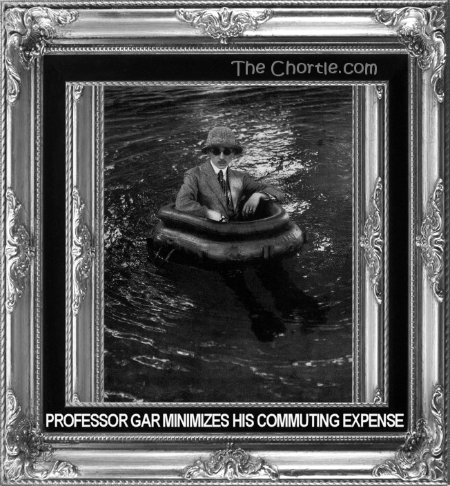 Professor Gar minimizes his commuting expense