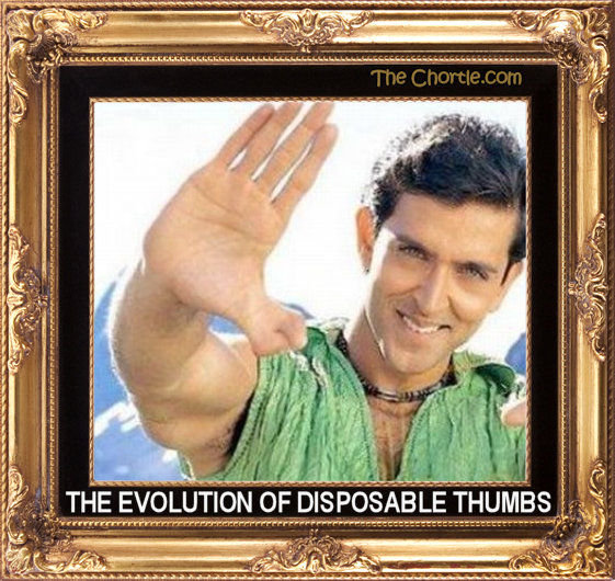 The evolution of disposal thumbs